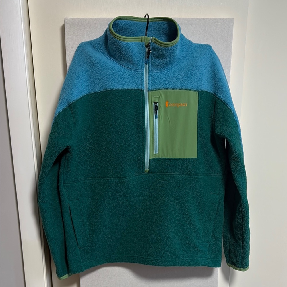 Women’s Cotopaxi Green and Blue Fleece Jacket